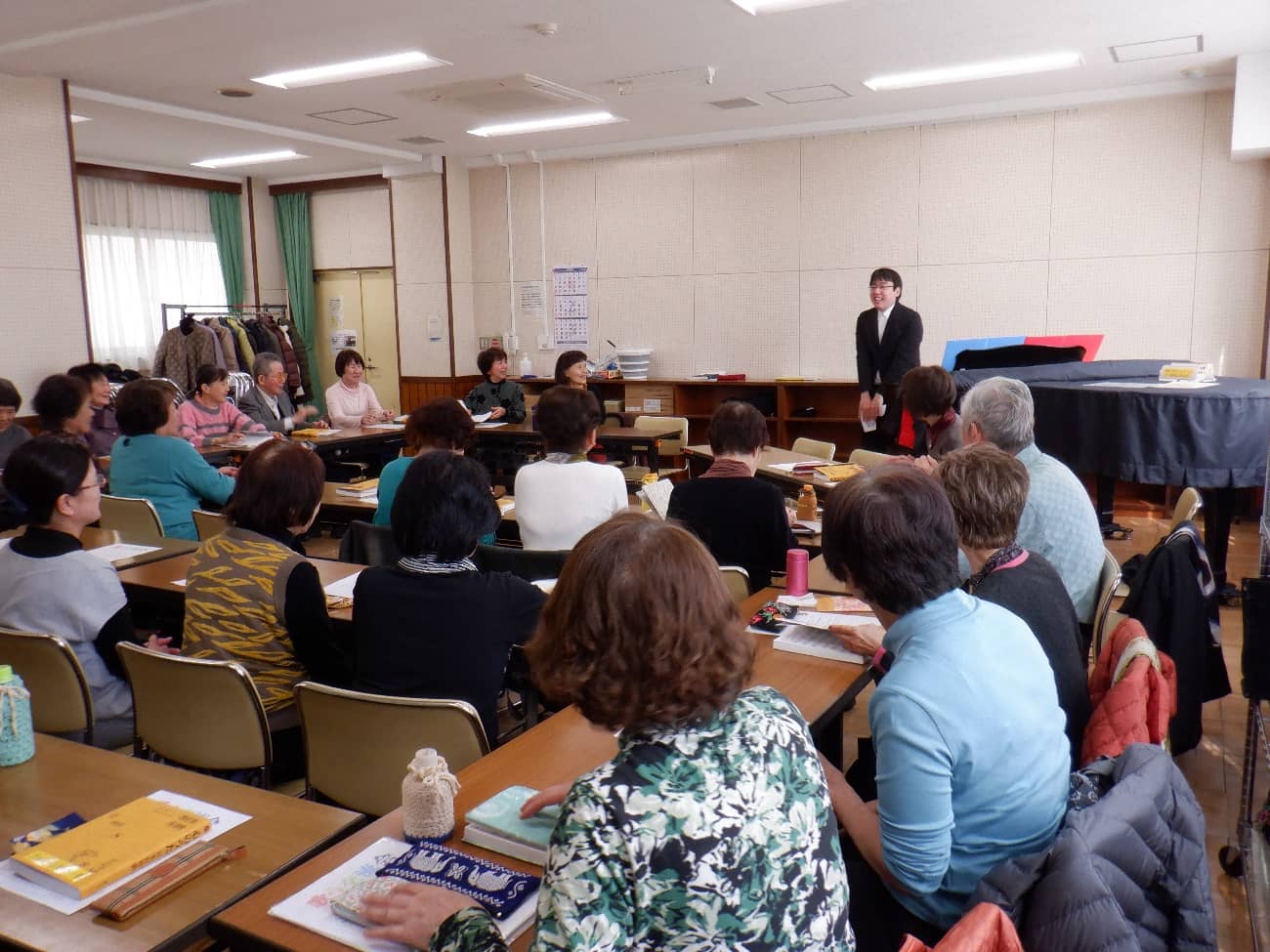 「歌う交流会」の様子1