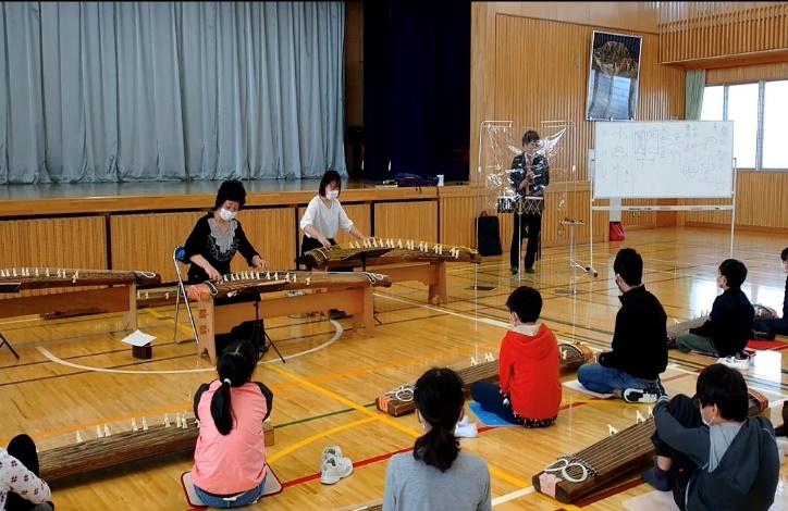 新型コロナウイルス感染対策の中での演奏風景