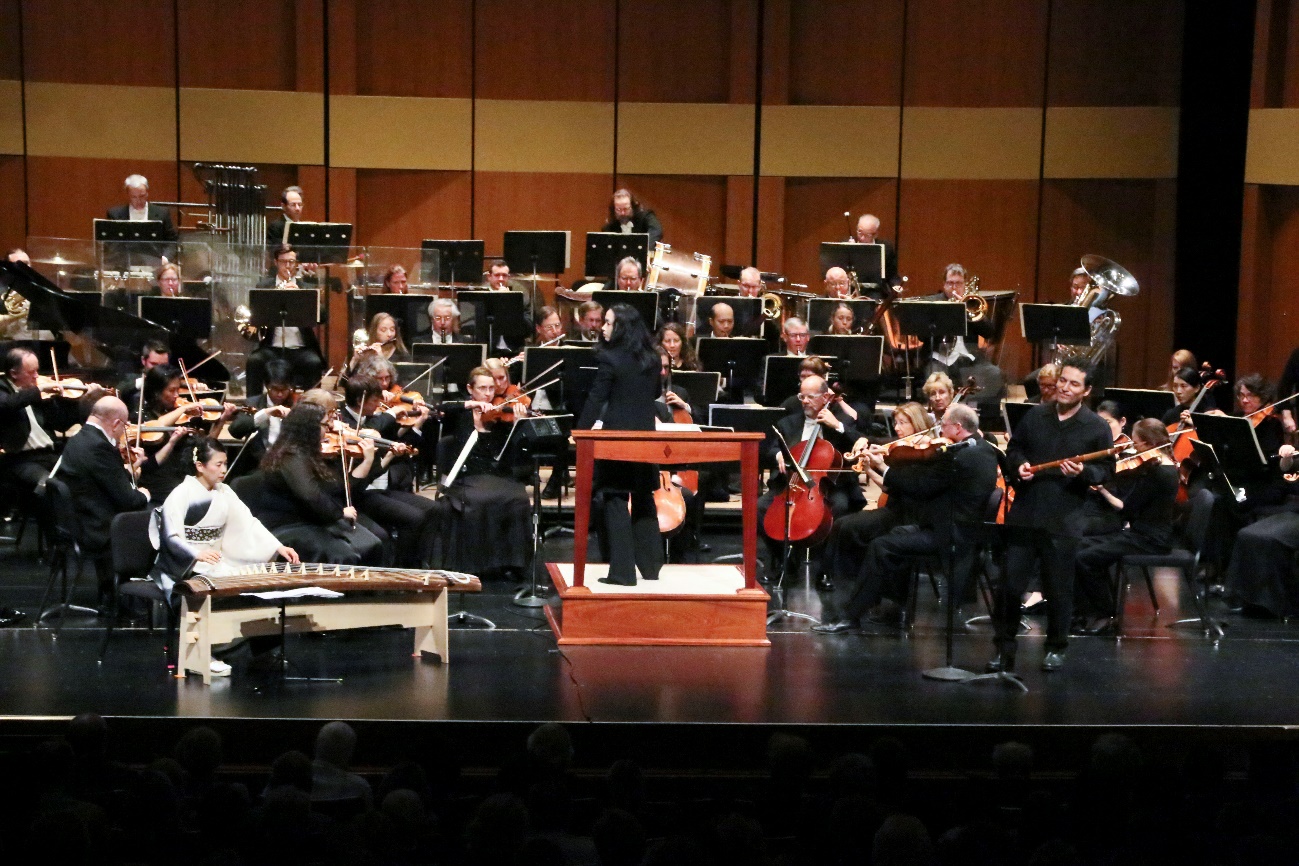 ※「concerto for koto and Shakuhachi Rivive」（菅野裕悟曲）をオーケストラと共演