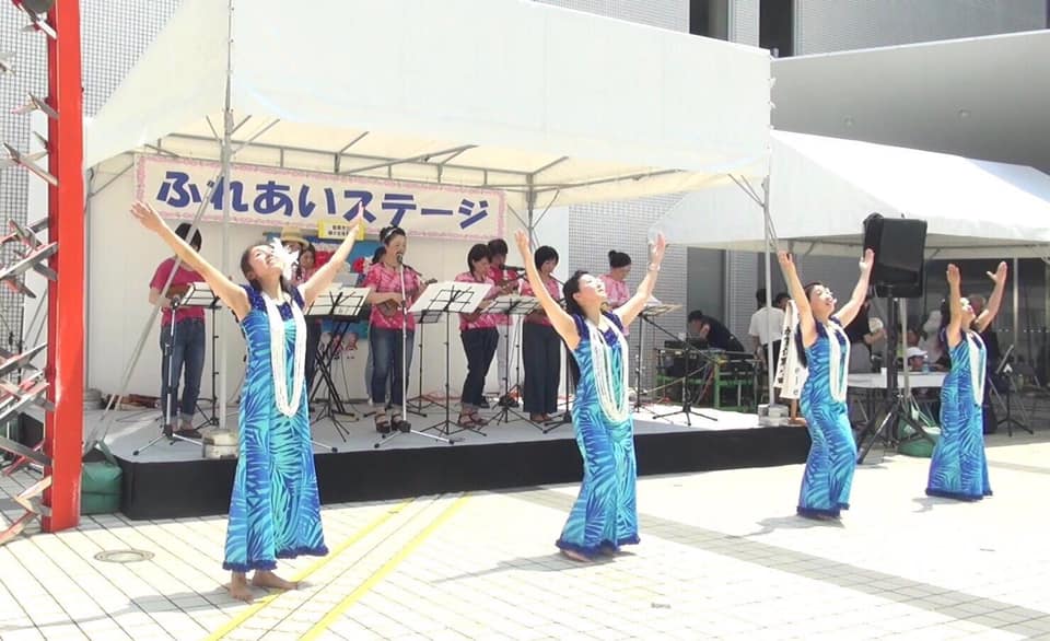 ふれあいステージの様子（2019年8月）