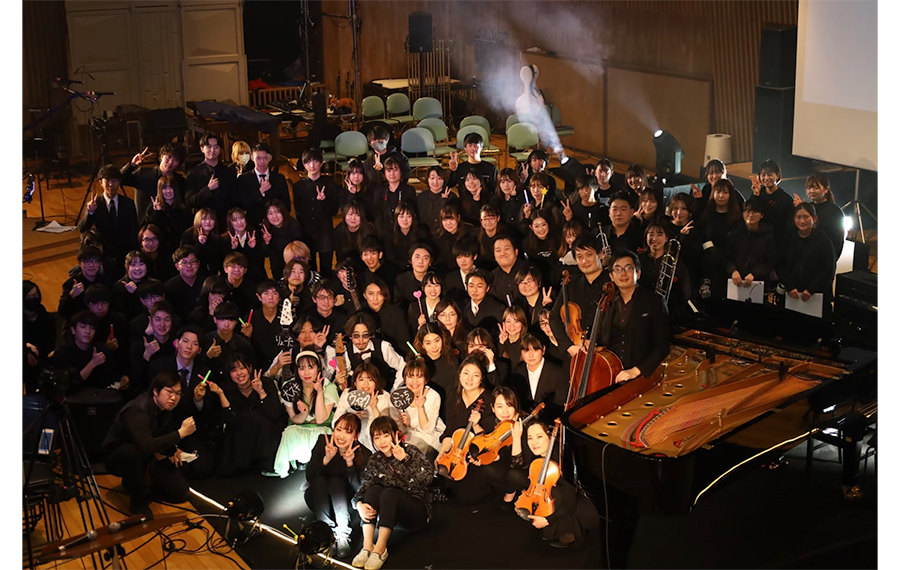 委員長を務めたコースコンサート『Kaleidoscope 2022 Re:』出演・制作メンバー