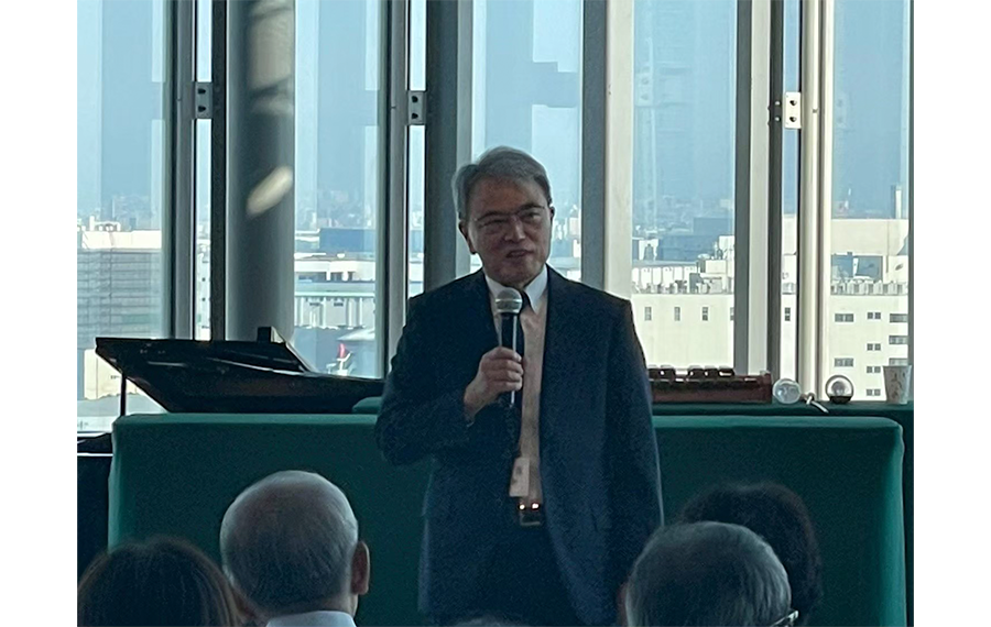 公益財団法人音楽文化創造常務理事・事務局長揚石明男氏挨拶