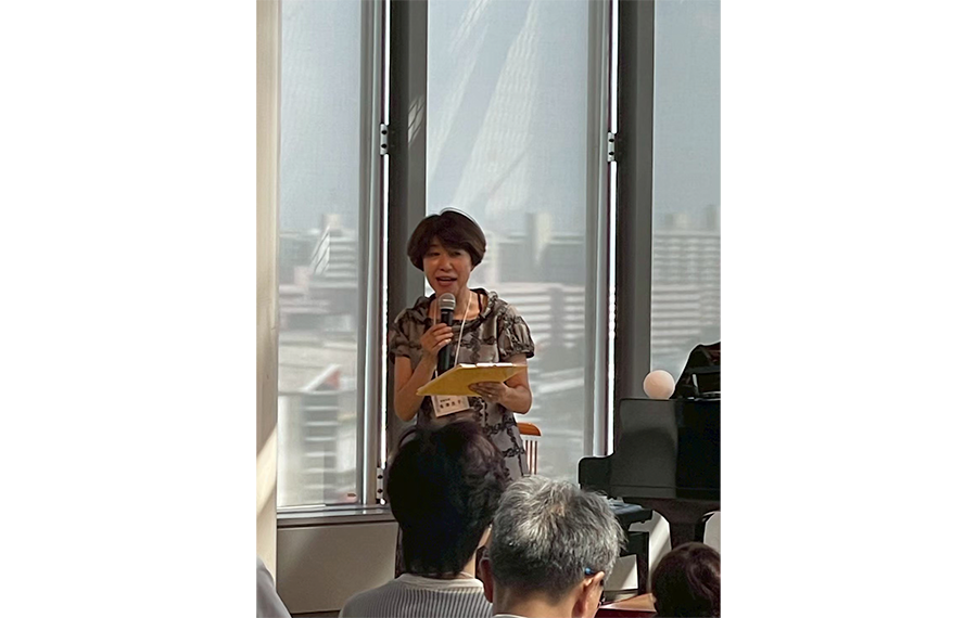 鬼澤代表の挨拶