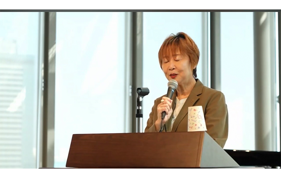 作曲家・大阪音楽大学学長：森本友紀氏の基調講演