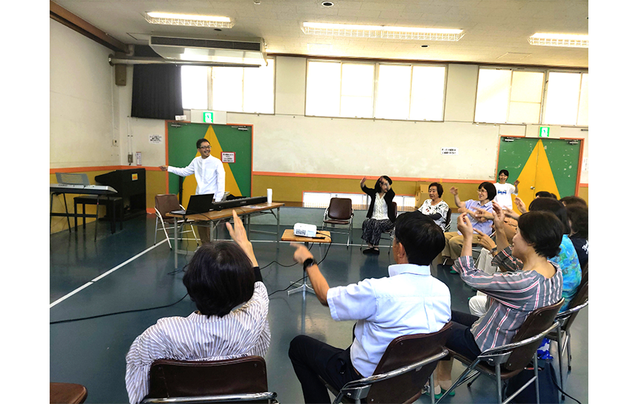 前半：脳トレ体操