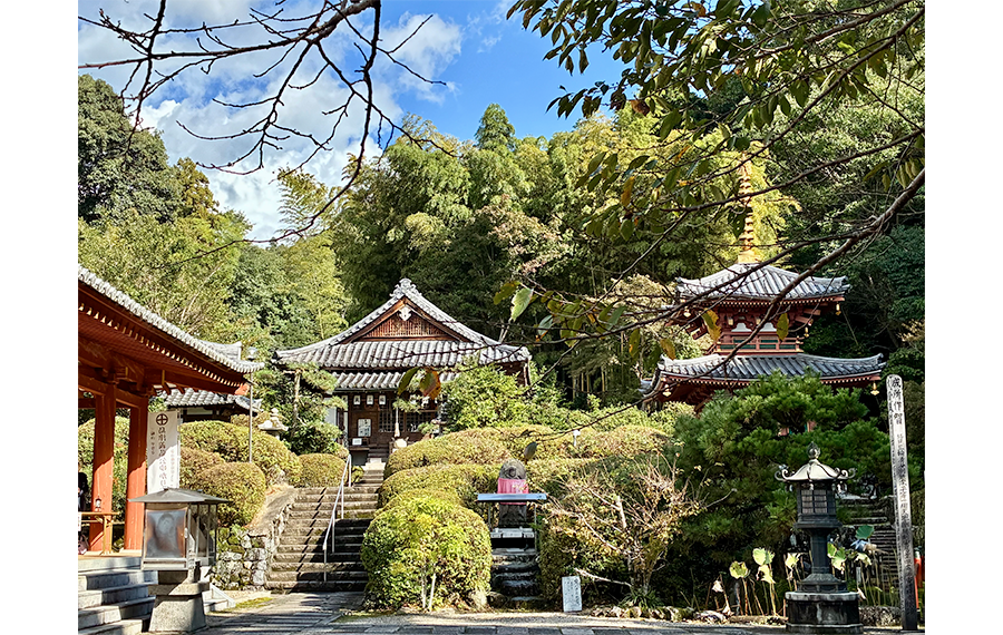 三輪山平等寺境内