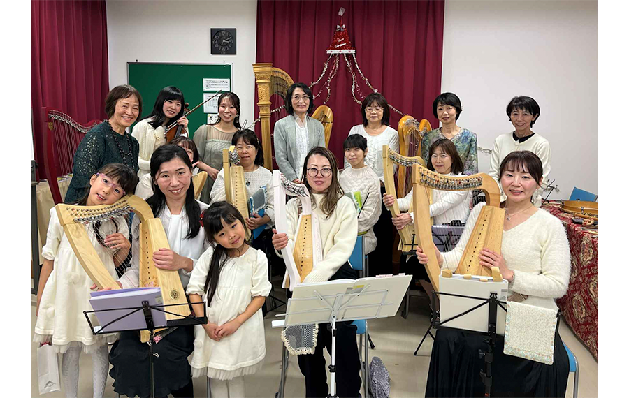 ミニハープの集いのメンバー