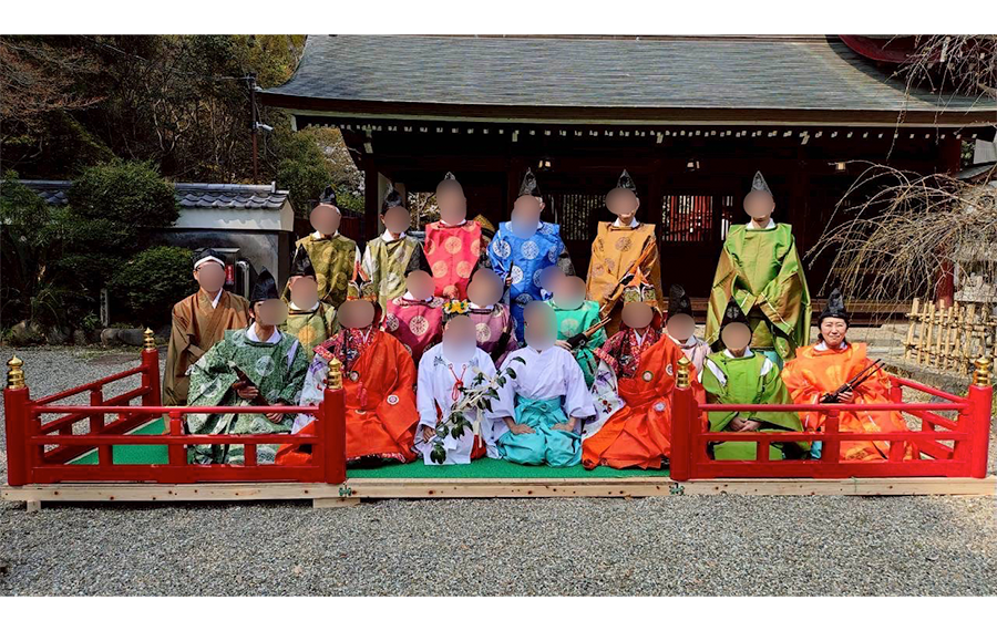 富部神社富部雅楽会演奏奉納2026．3．28