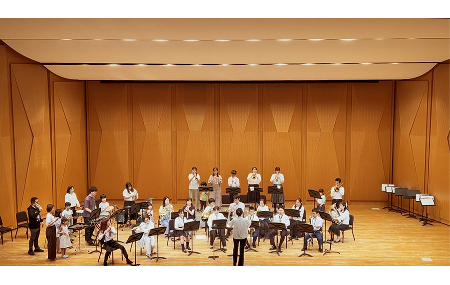 合同演奏の様子