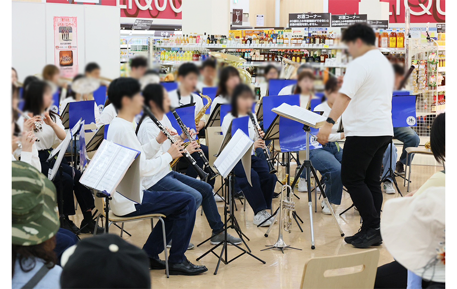地域の皆様の日常に、生演奏の感動をお届けしています